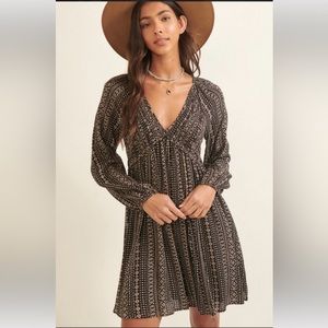 Promesa Babydoll Long Sleeve Dress